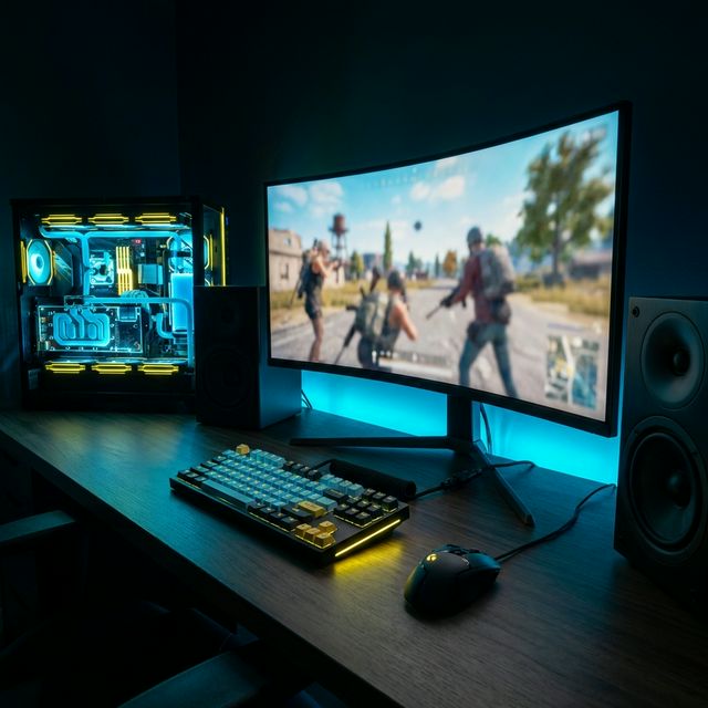 Playing BGMI on a High-End PC Setup